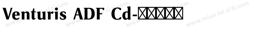 Venturis ADF Cd字体转换
